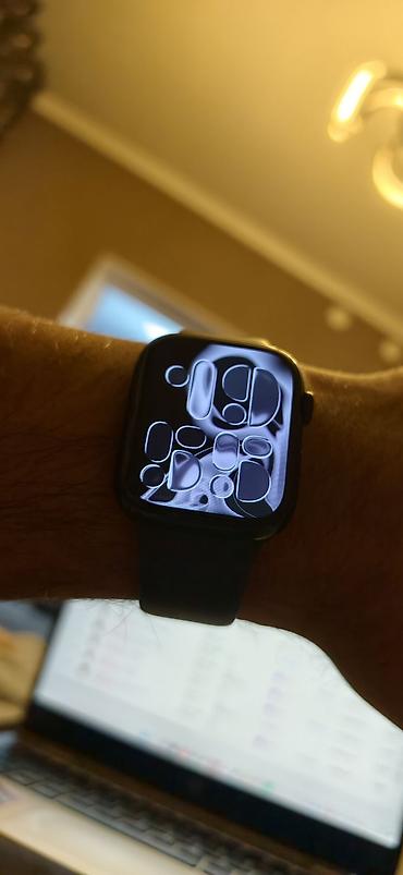 Обмен на часы Андроид Apple Watch Series 8 (GPS), 45 мм, черный