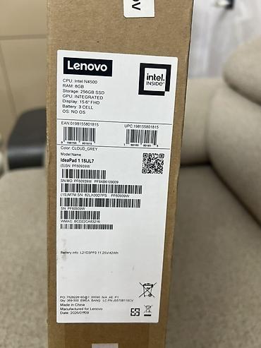 Lenovo: Lenovo IdeaPad 1 15IJL7 (Model: 82LX) noutbuk - Rəng: Cloud Grey — 2