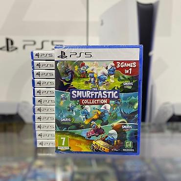 Видеоигры и приставки: PS5 oyunu: The Smurftastic Collection - Platforma: PlayStation 5 — 1
