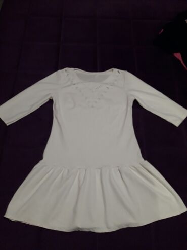bela sako haljina: XS, S, bоја - Bela