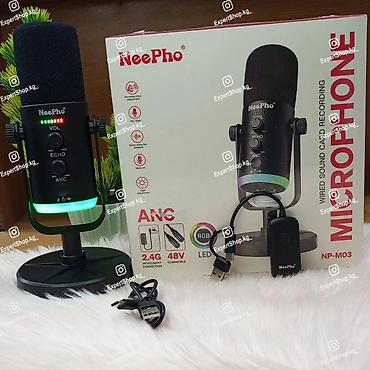 rant ace: Настольный RGB-микрофон NeePho NP-M03 — современный аксессуар для — 4