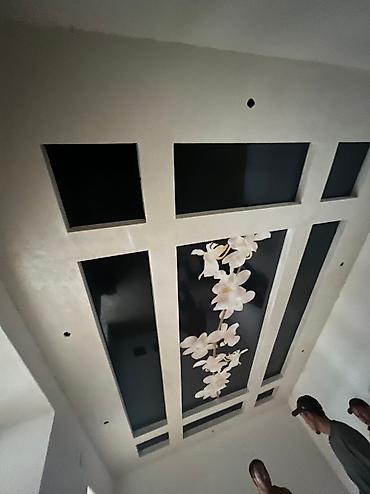 Натяжной потолок: Натяжной потолок Глянцевое, 3D потолки Гарантия, Бесплатная консультация, Бесплатный замер — 7