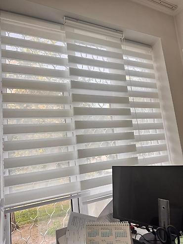 Жалюзи и рольшторы: Рулонные шторы «день-ночь» (зебра), серые оттенки. - Конструкция — 10