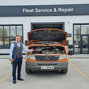 sprinter бортовой: Mercedes-Benz Спринтер: 1999 г., 2.9 л, Механика, Дизель, Пикап — 5