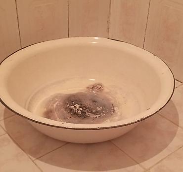 metbex krantlari: Emallı ləyən satılır. Ağ rəngli, dairəvi formalı və dərin quruluşa — 4