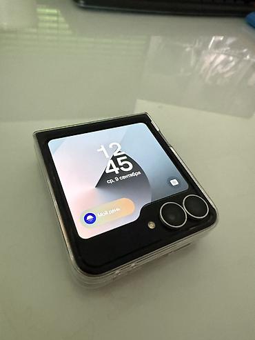 инфиних телефон: Samsung Galaxy Z Flip6, Б/у, 256 ГБ, цвет - Серебристый, 2 SIM — 3