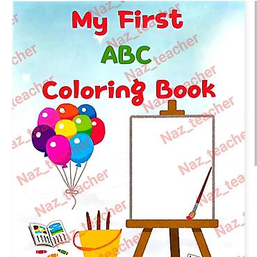 My First ABC Coloring Book - Uşaqlar üçün ingilis əlifbasını öyrədən