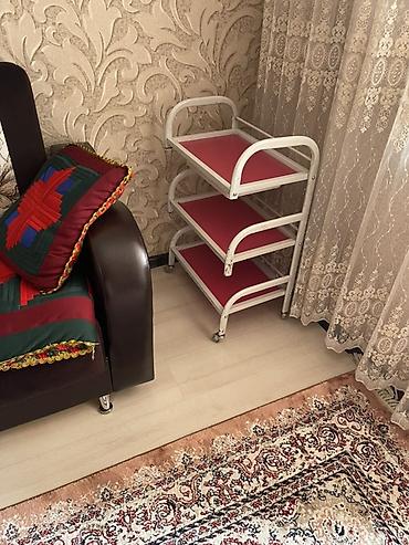 Массажная кушетка и косметологическая тележка. Все вместе 4000