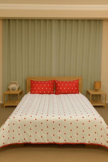 Örtüklər: Divan üçün rəng - Bej Yataq örtüyü — 28