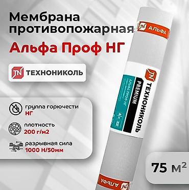 технониколь кровля: Мембрана противопожарная ТЕХНОНИКОЛЬ Альфа Проф НГ — профессиональная — 2
