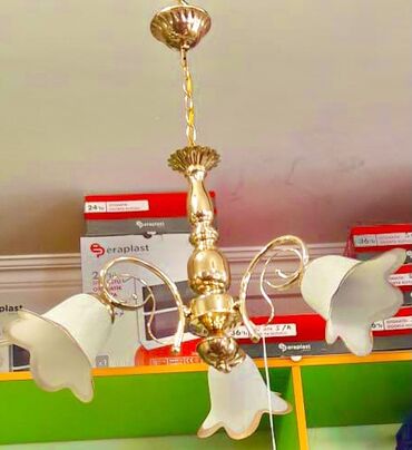 Çilçıraqlar: Çılçıraq, 3 lampa, Metal — 7