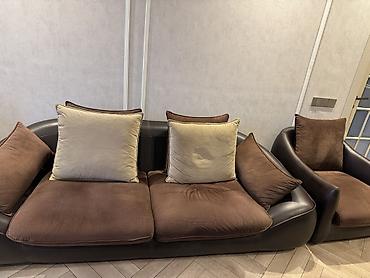 Mebel: İşlənmiş, Divan, Kreslo, Bazasız, Açılmayan — 1