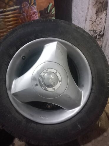 купить автомобиль маз в бишкеке: Дөңгөлөктөр монтажда 185 / 70 / R <13, Жай, Колдонулган, Комплект, Жеңил унаалар, Куйма, тешиктери - 4