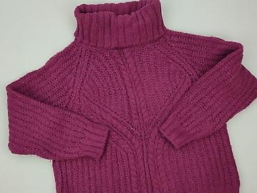 sweter w serca h: Golf damski, rozmiar 2XL — 1