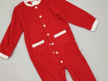 świąteczny pajacyk dla niemowlaka: Pajacyk, H&M Kids, 12-18 m, stan - Dobry