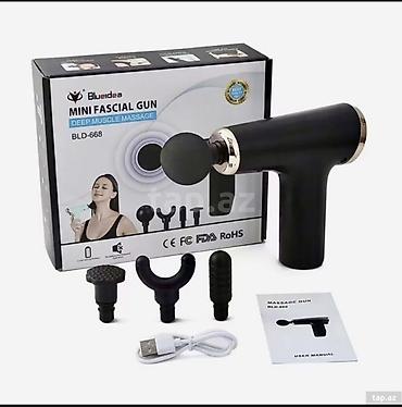 corab toxuyan: Bluedio Mini Fascial Gun – dərin əzələ masajı üçün portativ cihaz — 1