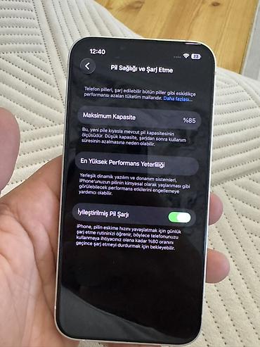 iphone 17 bakı: IPhone 13, Ağ, Simsiz şarj — 5