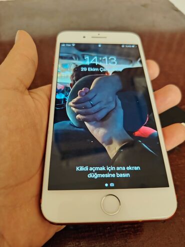 купить бу айфон 8 плюс: IPhone 7 Plus, 128 GB, Qırmızı, Barmaq izi