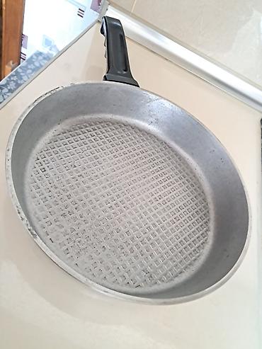 kabab sisi: Alüminium qızartma qabı – qapaqlı - Material: qalın divarlı alüminium — 1