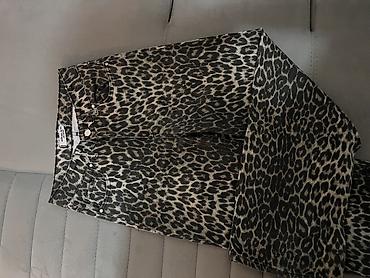 Cinslər: Leopar naxışlı džins şalvar Sadece 1 defe geyinilib XS VE S bedene — 1
