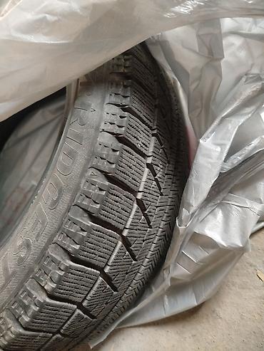 Шины и диски: Шина Bridgestone Blizzak, зимняя (нес шипованная), размер 205/55 R16 — 2