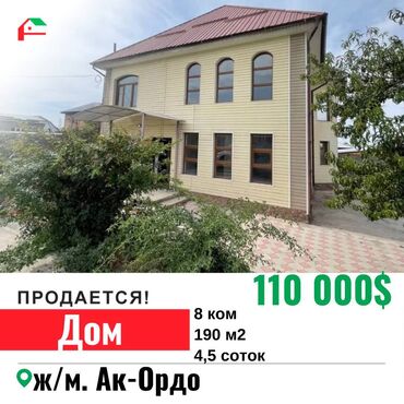 купить недвижимость: 190 м², 8 комнат, Свежий ремонт С мебелью