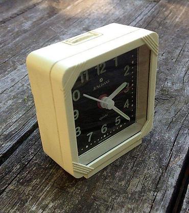 Satovi za kuću: Germany made Junghans Quartz Travel alarm clock. Made in GERMANY — 2
