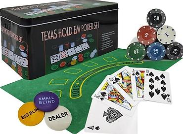 Digər idman və istirahət malları: Poker oyun seti.Kitə daxildir: Kompleksin komponentlərinin saxlanması — 1