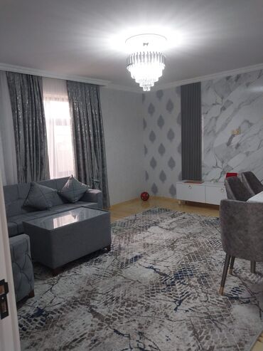 2 otaqli evler satisi: 2 otaqlı, 60 kv. m, Kredit yoxdur, Yeni təmirli
