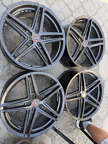 2 gr: Литые Диски R 18 Vossen, Комплект, отверстий - 5, Б/у — 2