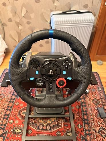 g29 logitech: Logitech G29 Driving Force sükan və pedal dəsti + tənzimlənən stend - — 4
