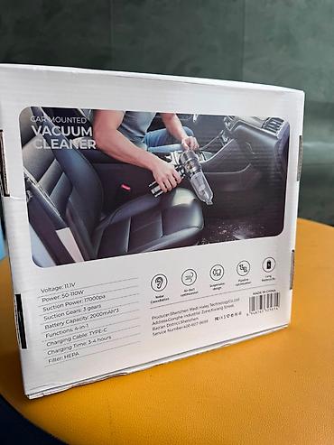 kreditle akumlyator: Avto üçün tozsoran, Yeni, Akkumulyator, Təmizləmə növü: Quru — 2