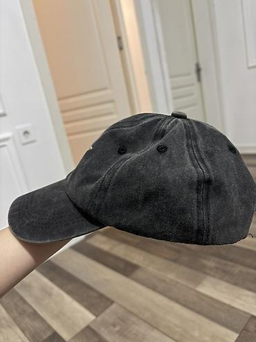 yun svitertlər: Qara rəngli beysbol papağı - Material: yumşaq pambıq qarışığı — 2