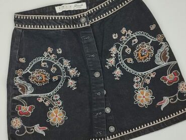 spódnice damskie czarne: Skirt, Denim Co, L (EU 40), condition - Very good