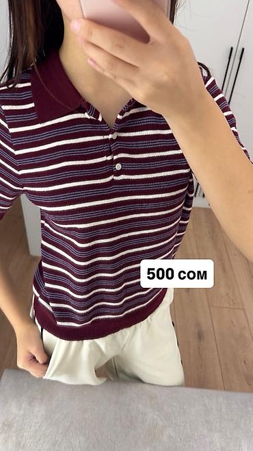 Все вещи продам за 5000 Женская одежда: 1. Трикотажное поло в