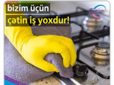 villalarda temizlik işi: Salam.Ev,ofis,obyekt təmizlik işine gedirem qiymet razılaşma yolu ilə