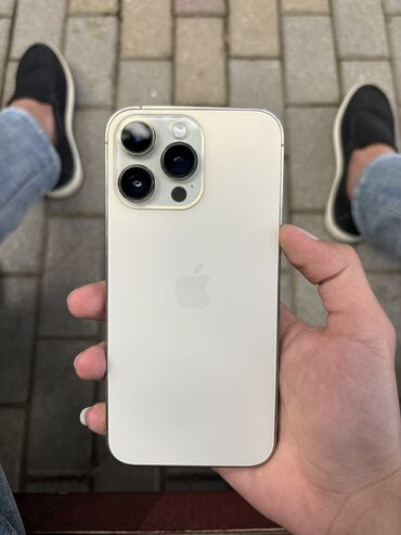 sazz problem: IPhone 14 Pro Max, 256 ГБ, Matte Gold, Беспроводная зарядка, Face ID