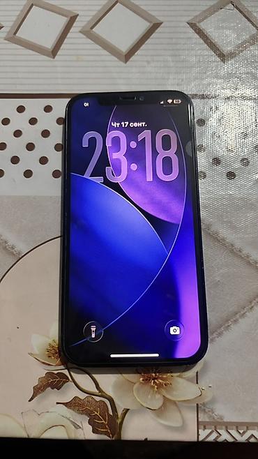 IPhone 12, черный - Экран 6.1" OLED (Super Retina XDR) с Face ID. -