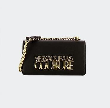 qara çantalar: Çiyin çantası, Versace, İşlənmiş — 4