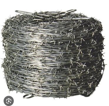 песок ивановский: Ош. Колючая проволока в бухте - Материал: стальная оцинкованная