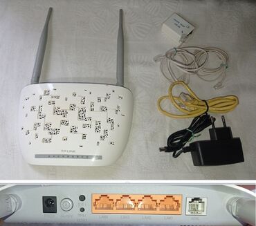 Беспроводной WiFi роутер + ADSL2 + модем TP-Link TD-W8961N, Частоты