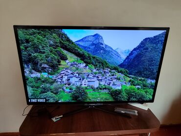 Televizorlar: Tv 350 AZN Samsung 117 ekran 46 dyum. Kabel ilə qoşulanda smart olur