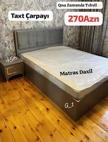 komod: İkinəfərlik, Bazasız, Pulsuz matras, Siyirməsiz — 5