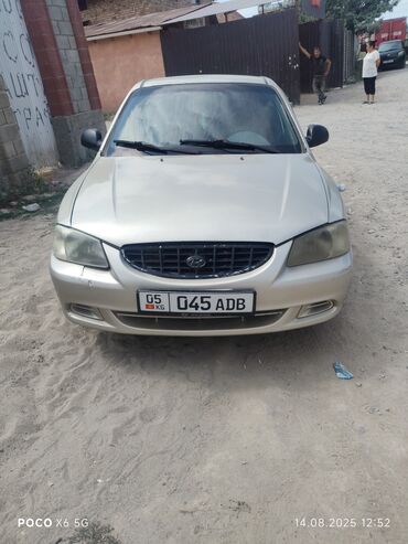 елентра хундай: Hyundai Accent: 2002 г., 1.5 л, Автомат, Бензин, Седан