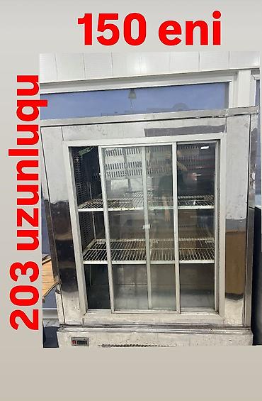 Soyuducu avadanlığı: Ət vitrini satılır ölçü 150*203 Problemsizdi qiymət 1500 AZN ünvan — 1