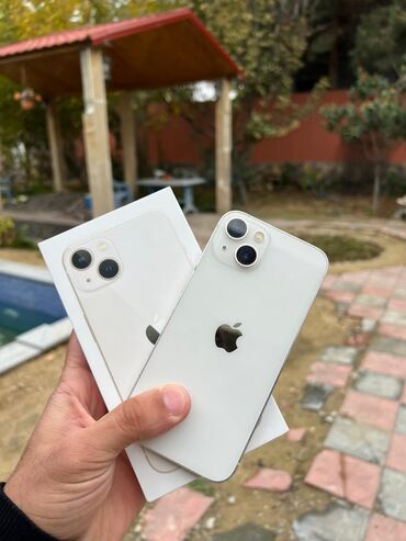 Apple iPhone: IPhone 13, 128 GB, Ağ, Face ID