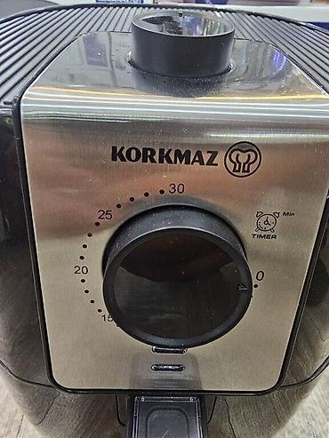 Fritozlar: Fritoz "Korkmaz" Air Fryer Korkmaz Türk markası Güc 1500 w Gerginlik — 7
