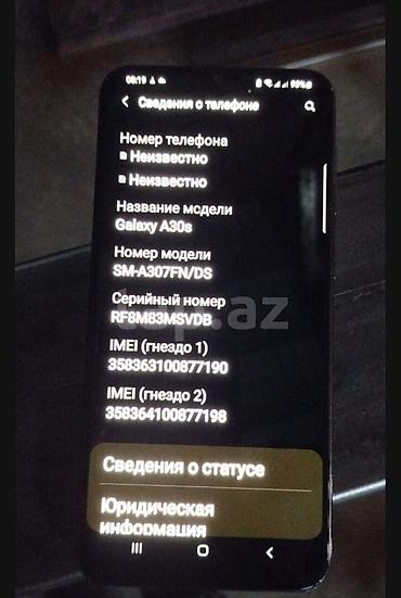 a30s samsung: Samsung Galaxy A30s, 32 GB, rəng - Qara, İki sim kartlı — 3