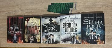 Kitablar, jurnallar, CD, DVD: Sherlock Holmes kitab seti.
Trendyoldan sifariş olunub, yenidir