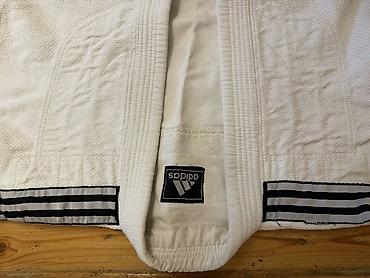 şalvar razmerleri: Məhsul: Cüdo/BJJ üçün kimono dəsti - Brendlər: ağ üstlük Adidas — 3